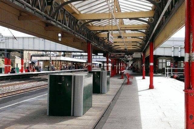 Trains are not currently operating north of Preston.