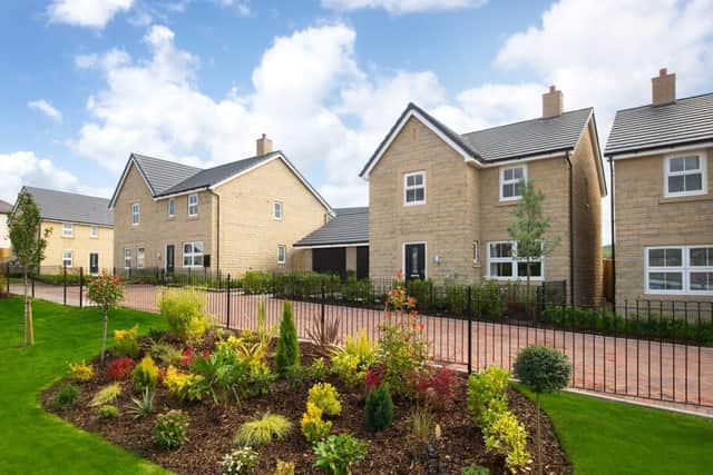 BM - A typical street scene at Brun Lea Heights in Burnley
