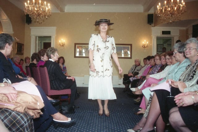 Phenomenal! That was the verdict on our fifth Day of Decadence. No less than 80 Womanpost readers enjoyed a fabulous day's entertainment in the delightful setting of Northcote Manor in the heart of the Ribble Valley countryside. Pictured: Models on the catwalk as part of the fashion show provided by Finesse of Rawtenstall