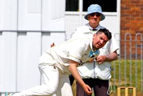 Captain Ben Simm in action.