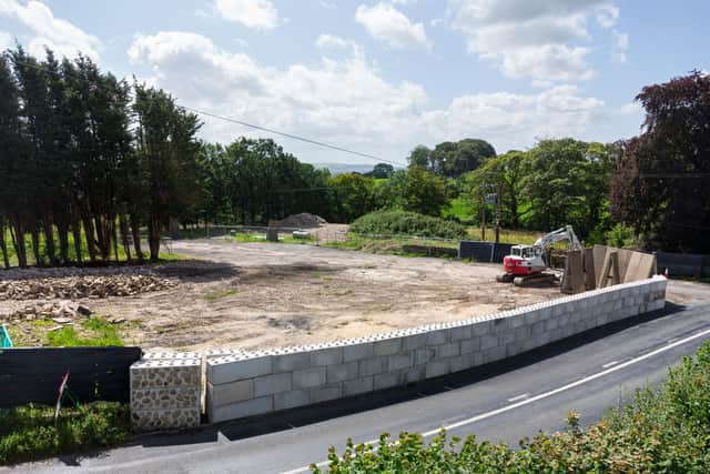 How The Punch Bowl Inn looks in August, five months after it was ordered to be rebuilt.  Photo: Kelvin Lister-Stuttard