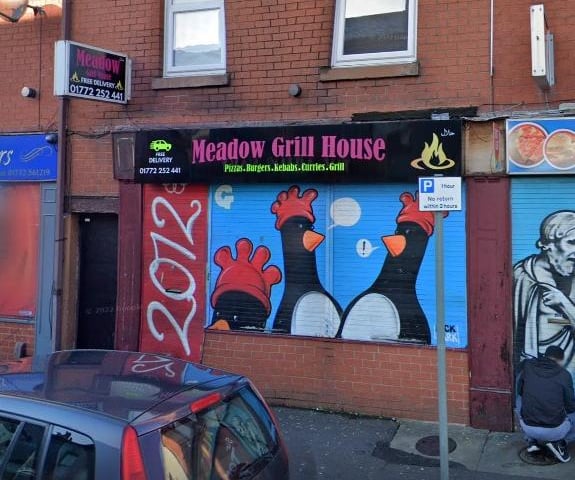 Meadow Grill House on Meadow Street received five stars in May