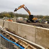 Flood wall construction