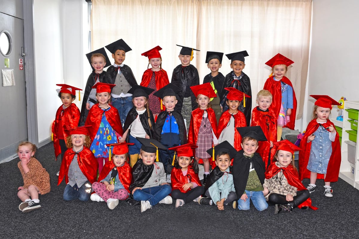 13 adorable pictures of your nursery graduates as they get ready for primary school