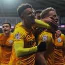 Tom Clarke celebrates