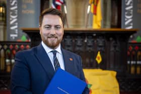 Levelling Up Minister Jacob Young MP with Lancashire's long-awaited devolution deal