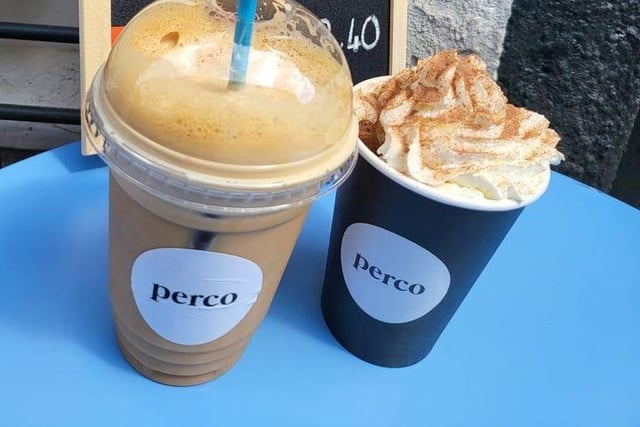 Perco Coffee located in Cannon Street has a rating of 5 out of 5 from 12 Google reviews
