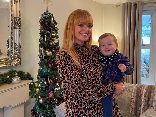 Hollie's heartbroken family say her son Theo "was everything to her"