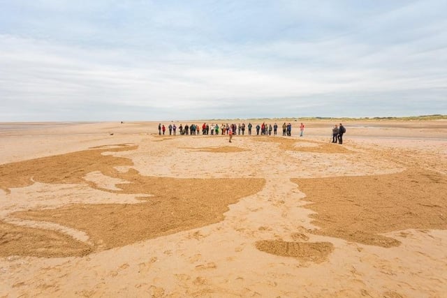 Ainsdale beach is located between Southport and Formby. It is recognised as one of the best beaches in the UK for extreme kite activities