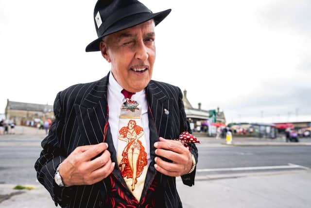 Viv the Spiv will be doing the rounds at this year's Vintage by the Sea.