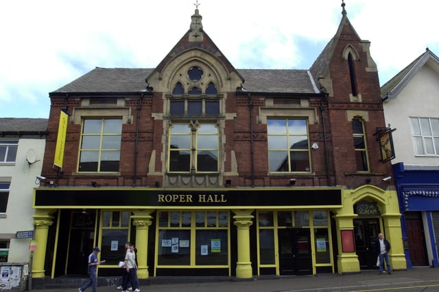 This is what the popular student pub Roper Hall, on Friargate in Preston, looked like for many years following its reopening in 2000