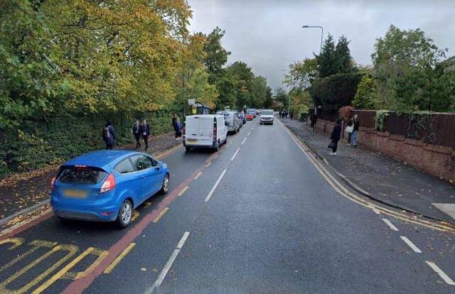 A new puffin crossing will be installed on Black Bull Lane, close to Fulwood Academy, requiring a bus stop to be moved as a result (image: Google)
