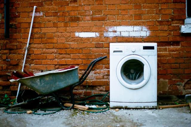 Two people were arrested after a tumble dryer was stolen from a home in Leyland and wheeled away in a wheelbarrow. Pic credit: Isher Sahota