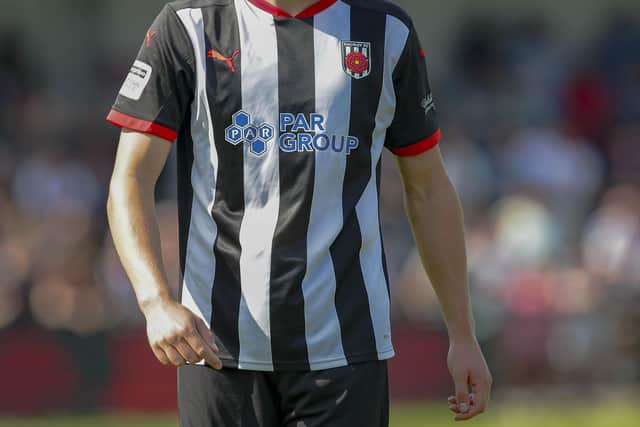 Chorley midfielder George Horbury has suffered a serious knee injury (photo: David Airey/dia_images)