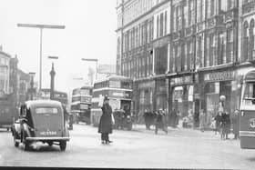 This picture was sent in from E.H. Simister it shows February 1950 and a prototype Leyland Olympic (How Appropriate) turns left into Church street, Preston. These buses were a joint venture with Leyland Motors and Metro-Cammel Weymann. Picture reproduced with kind permission of the British Commercial Vehicle Museum, Leyland.
