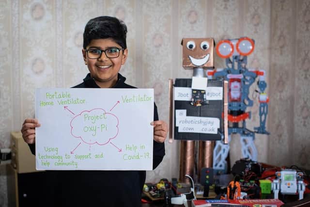 11 year old Jay Mehta is on a mission to promote coding in Preston. Image: The Raspberry Pi Foundation