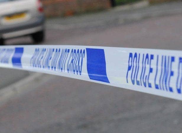A cyclist was taken to hospital with “serious head injuries” after a crash in Manxman Road, Blackburn.