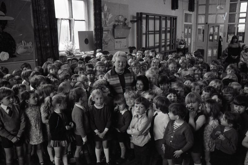 When Miss Marjorie Whittle attended St Andrew's Primary School in Ashton, Preston, 50 years ago, she never dreamt that she would end up as its headmistress. But that's just what she went on to do. And now, after spending almost her entire teaching career at the school, Miss Whittle is to retire. The school gave her a rousing send-off