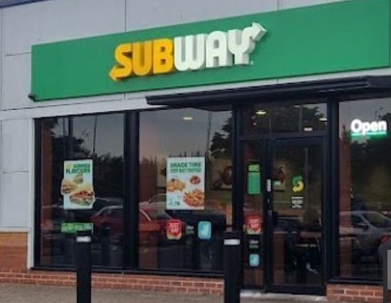 Subway at Unit 3, Chorley Retail Park, George Street, received 5 stars when rated on February 18.