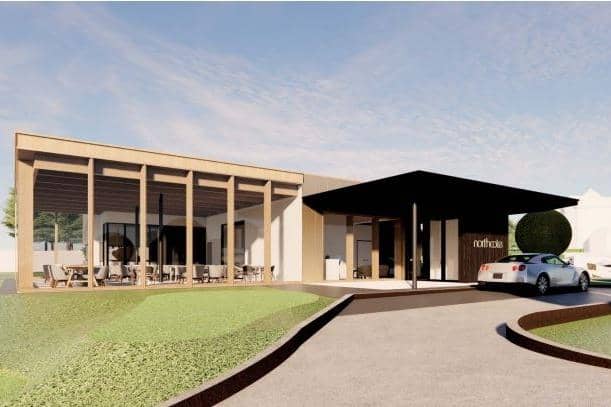 This is an artist's impression of how the new pavilion restaurant will look. Image by 3D Reid.