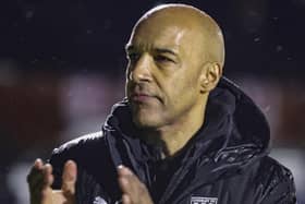 Andy Preece after Tuesday's 1-1 draw with South Shields (photo: David Airey/dia_images)