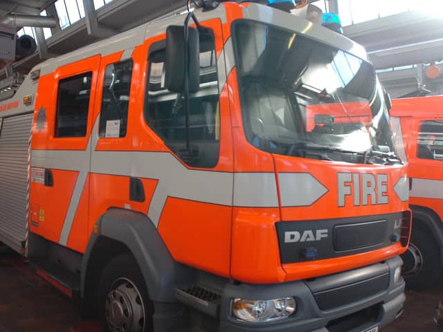 Fire engines from Lancaster and Bolton-le-Sands went to the scene of a two car crash on the M6 near Carnforth.