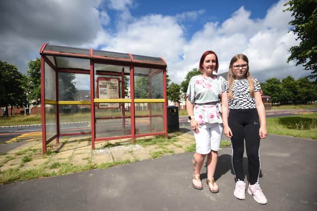 Marika is worried over daughter Sienna's means of transport to school in September