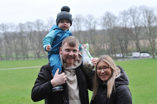 The popular egg rolling event was held at Avenham Park in Preston once again.