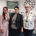From left: Julia Smyth, Lisa Hall and Liz Logan at Westmorland Homecare's Preston branch