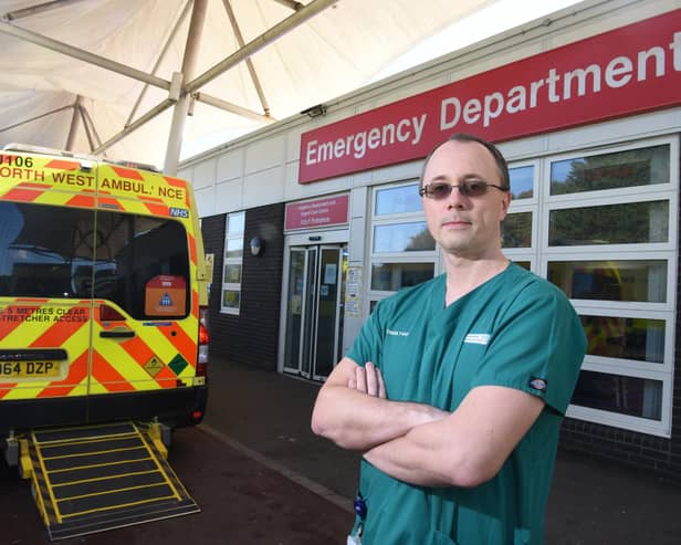 Royal Preston emeregncy medicine consultant Dr. Michael Stewart says that life is made harder than it needs to be by the current building