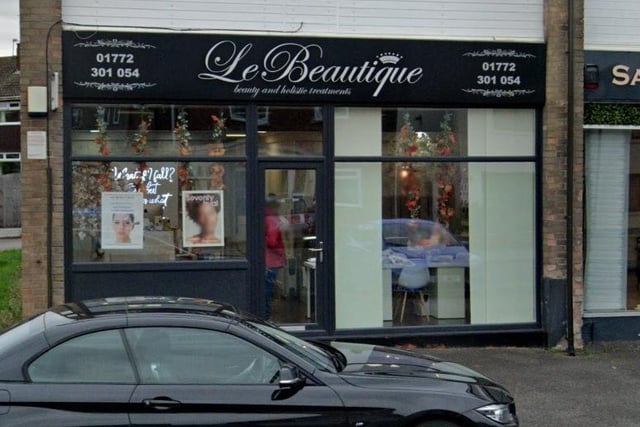 Le Boutique Beauty & Skin Salon on Conway Drive, Fulwood, has a 5 out of 5 rating from 53 Google reviews