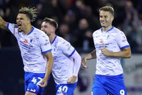Andy Dallas (right) had been linked with a possible loan move to Morecambe Picture: Lewis Storey/Getty Images