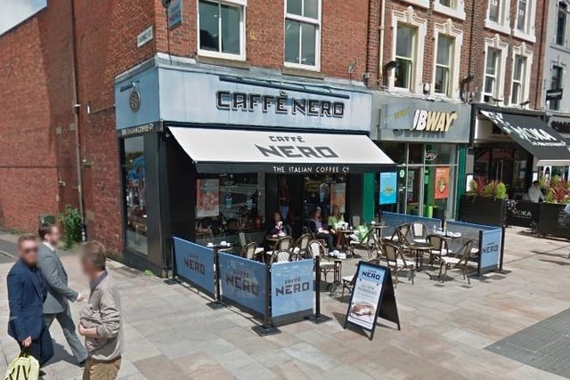 Caffe Nero | Restaurant/Cafe/Canteen | 84 Fishergate, Preston, PR1 2NJ | Rated 2 stars | Inspected April 27, 2022