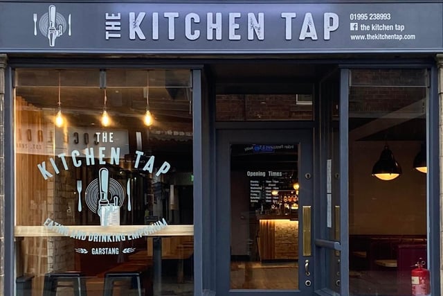 The Kitchen Tap offers a menu of woodfired pizzas and premium refreshing drinks. Located in the heart of the town centre at 16 High St Garstang.