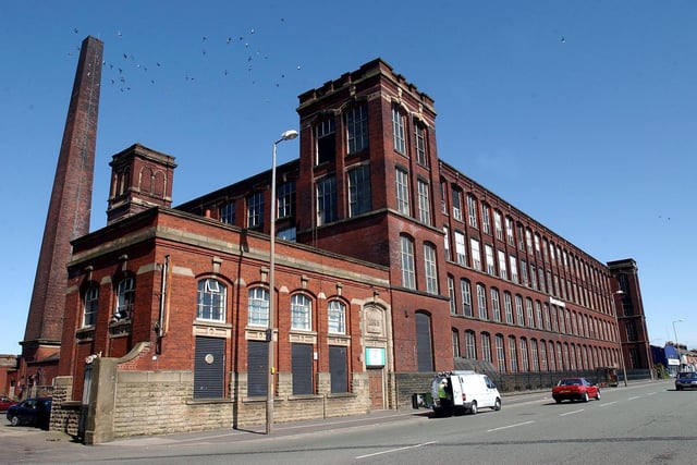 A hark back to the importance of Preston during the cotton mill era - Horrockses Mill on New Hall Lane in Preston