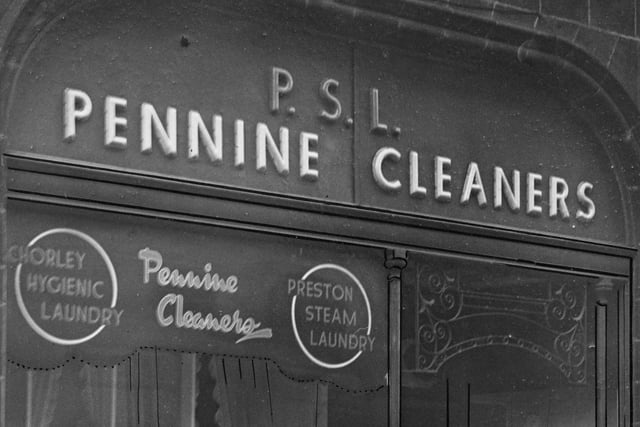 Pennine Cleaners is just one of the shops which was housed within Miller Arcade