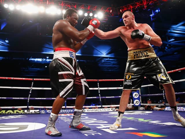 Tyson Fury was a convincing winner over Dereck Chisora back in 2014.