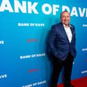 Dave Fishwick at the premiere of his Netflix film Bank of Dave at Reel Cinema in Burnley.