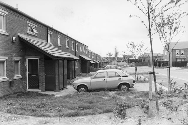 In the early 1980s the Plungington area of Preston underwent extensive urban renewal. It saw large areas of darkening terrace streets demolished and properties like these pictured here taking their place