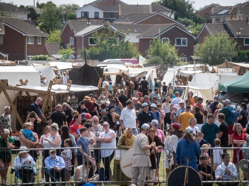 Heysham Viking Festival 2026 was busier than ever this year with good weather being a bonus.