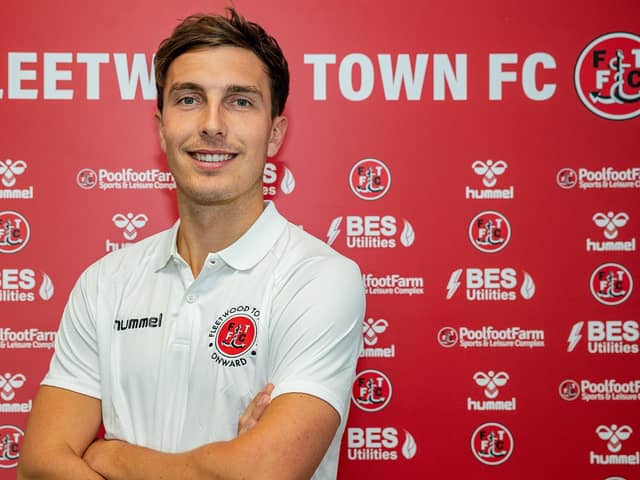 Josh Earl has joined Fleetwood Town Picture: Fleetwood Town