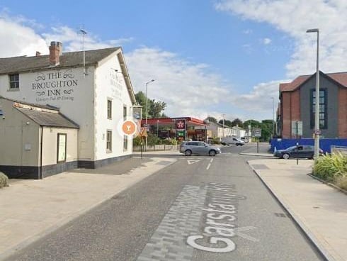 Broughton & Wychnor recorded 1 vehicle crimes in March 2023: =320th highest in North West