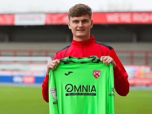 Archie Mair has joined Morecambe on loan Picture: Morecambe FC