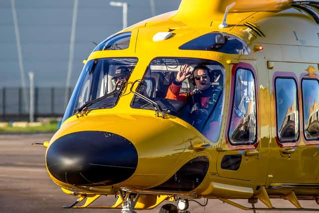 The Leonardo AW169operated by NHV from Blackpool Airport
Photo by Danny Nixon at Rotor Imagery