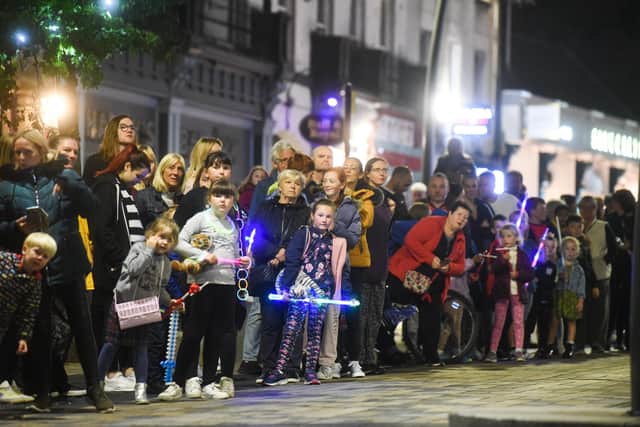 Lancashire Encounter Torchlight Procession in Preston