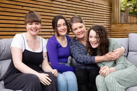 Let's Rethink This founder Laura Meehan with daughters Breege, Erin and Rosheen