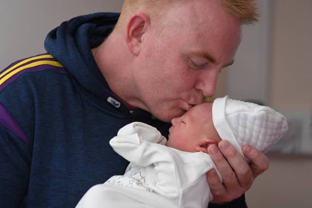 Adam Vasileios Michael Burke born on September 20 to parents Mike Burke and Maria Gemenetzi