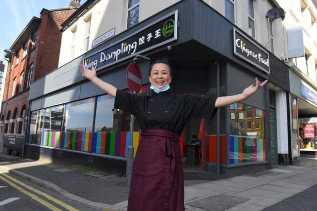 King Dumpling on Lancaster Road has a rating of 4.9 out of 5 from 91 Google reviews. Telephone 07817 001790