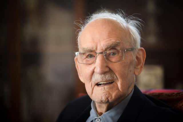 WW2 veteran Jack Nuttall has just turned 100.