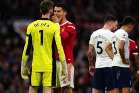 The often mispronounced David De Gea playing for Manchester United (Credit: Martin Rickett/PA Wire)